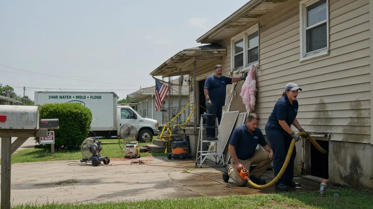 Water Damage Repair in Harrisville, PA near me